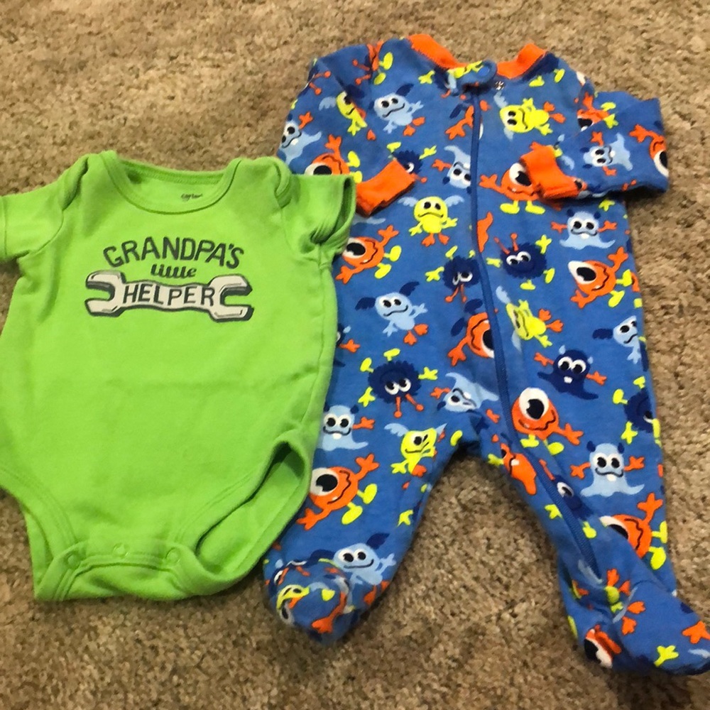 Mixed bundle 0-3 months.